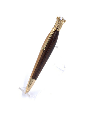 Crown jewel pen